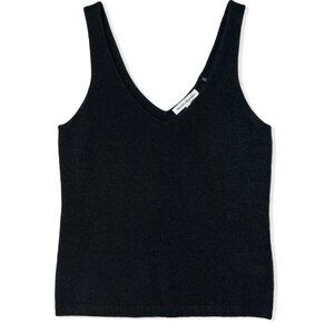 WHITE + WARREN - Cashmere V-Neck Tank  (Size Medium)